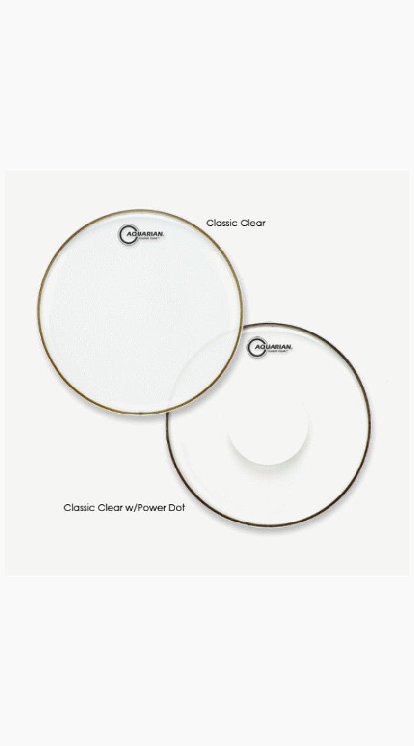Aquarian CCSN14 Snare Side Classic Clear Drum Head - Sieffs Music