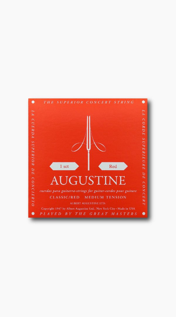 Augustine Classical Strings Red - Medium Tension - Sieffs Music