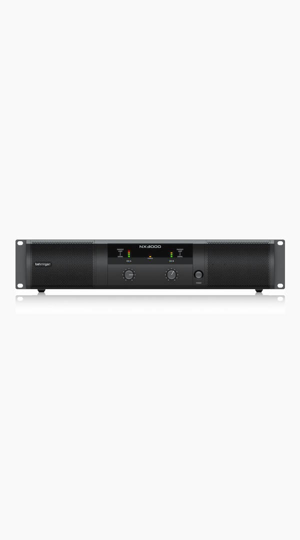 Behringer NX3000 Lightweight Power Amplifier - Sieffs Music