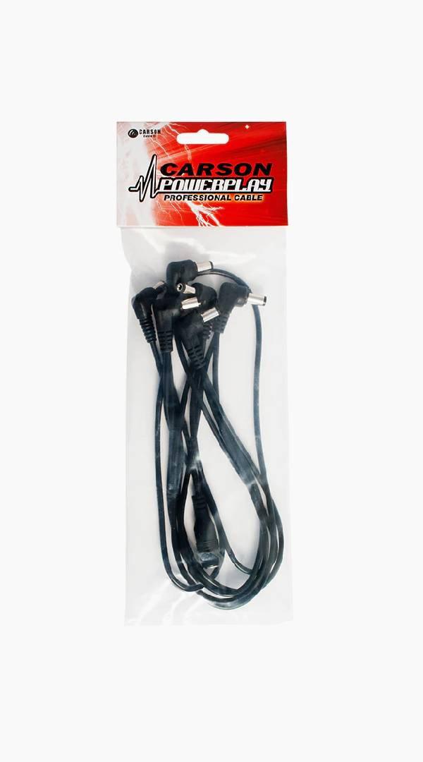 Carson 6-Way Power Cable for effect pedals - Sieffs Music
