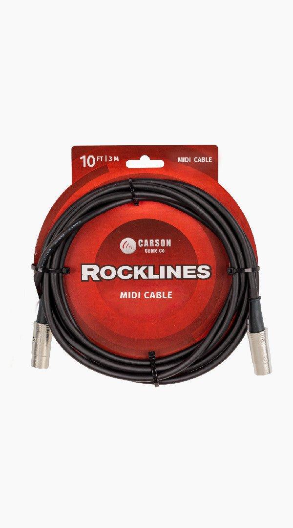 Carson 6mm O/D Midi Cable 3 - 20ft - Sieffs Music