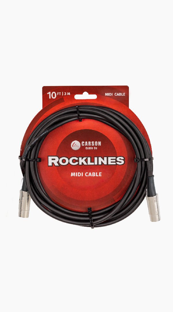 Carson 6mm O/D Midi Cable 3 - 20ft - Sieffs Music
