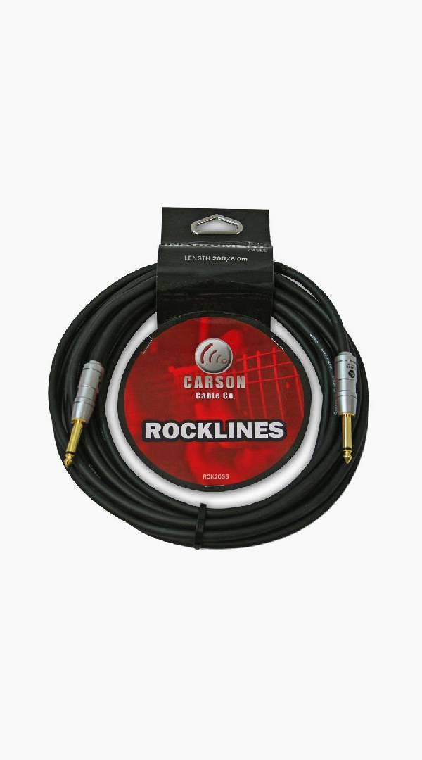 Carson Rocklines Guitar Lead 10ft Straight to Straight - Sieffs Music
