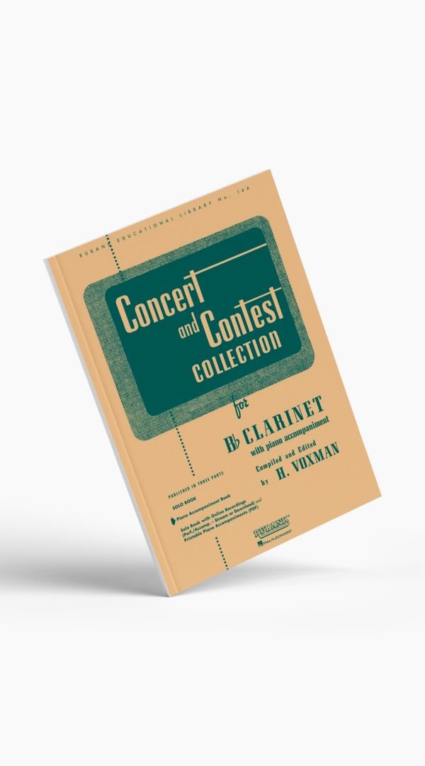 Concert and Contest For Bb Clarinet Piano Accompaniment - Sieffs Music