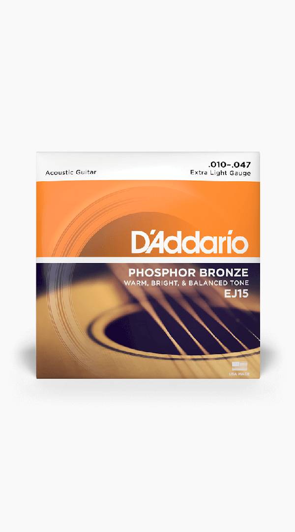 D'Addario Acoustic Phosphor Bronze Strings - Sieffs Music