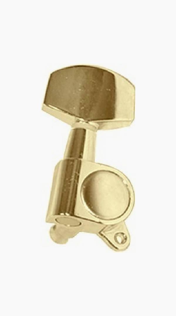 Dr. Parts Chrome Plated Machine Heads 6 Pack Gold - Sieffs Music