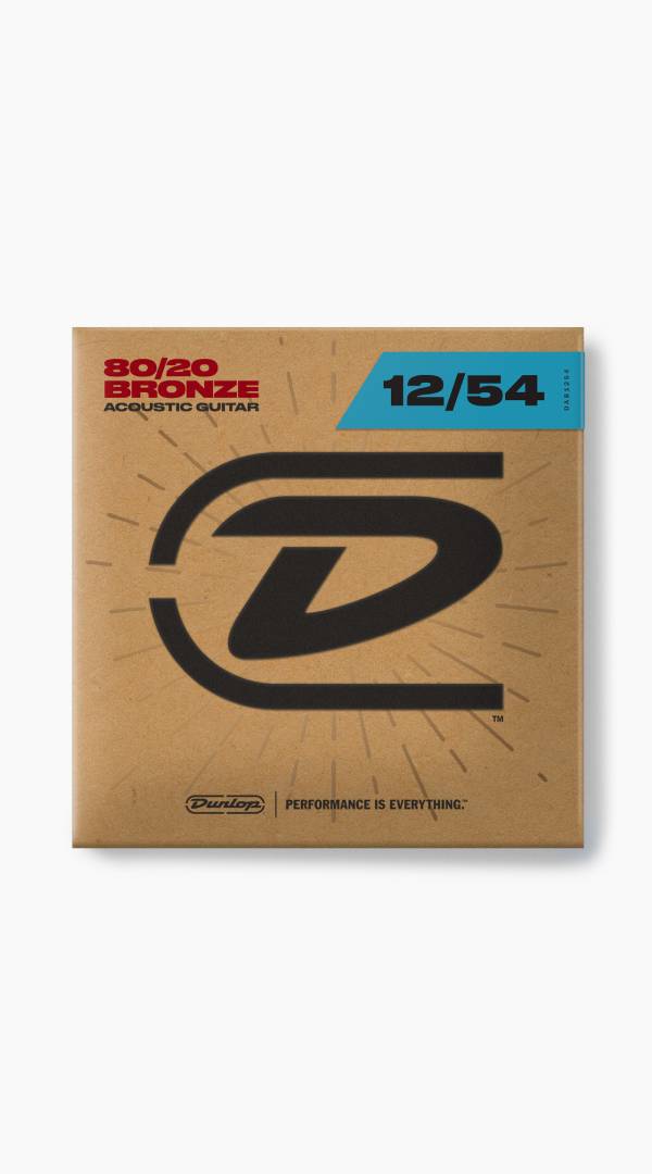 Dunlop 80/20 Bronze Acoustic Strings - 12/54 - Sieffs Music