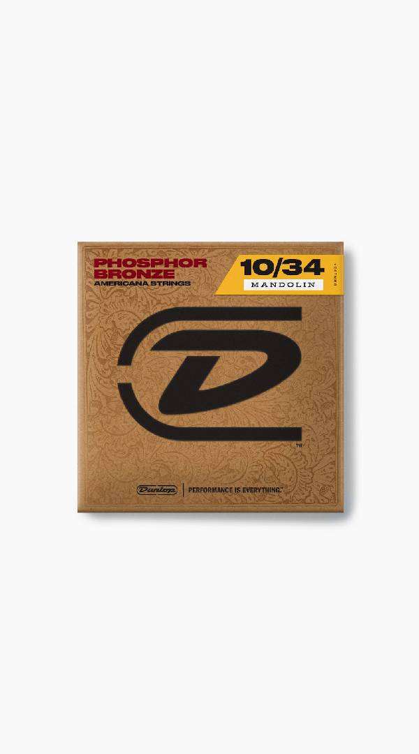 Dunlop Mandolin String Set 10/34 Phosphor Bronze wound - Sieffs Music