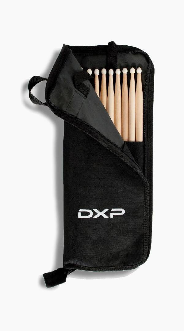 DXP Drumstick Bag with 5 Pairs Drumsticks - Sieffs Music