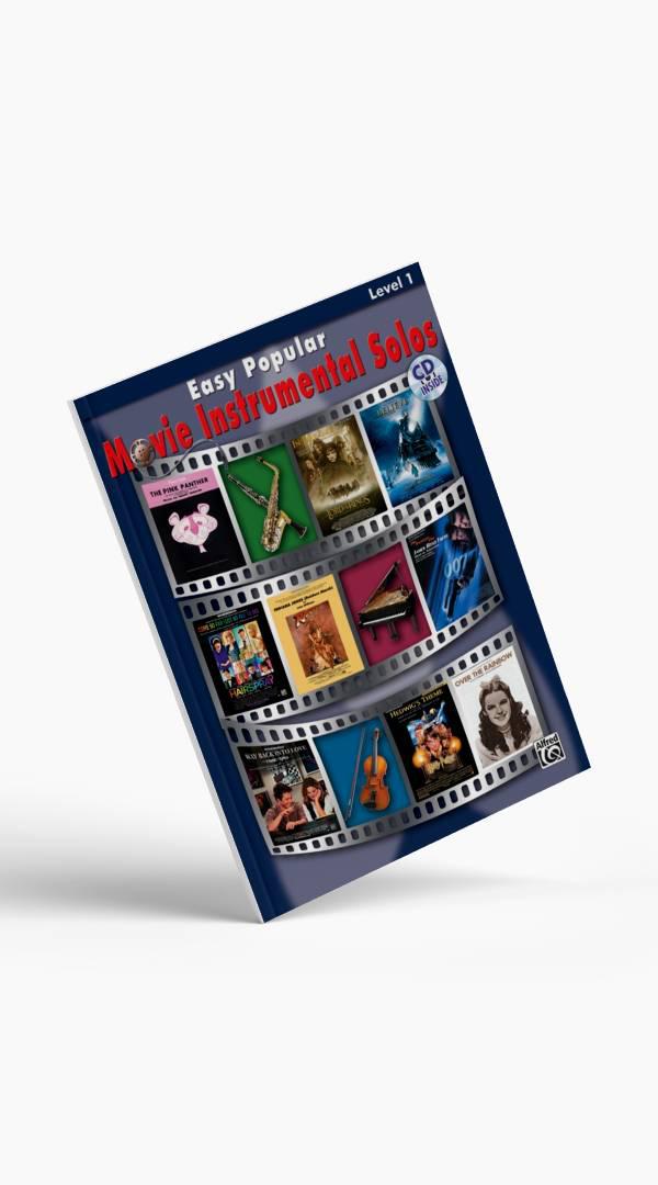 Easy Popular Movie Instrumental Solos Book & CD - Sieffs Music