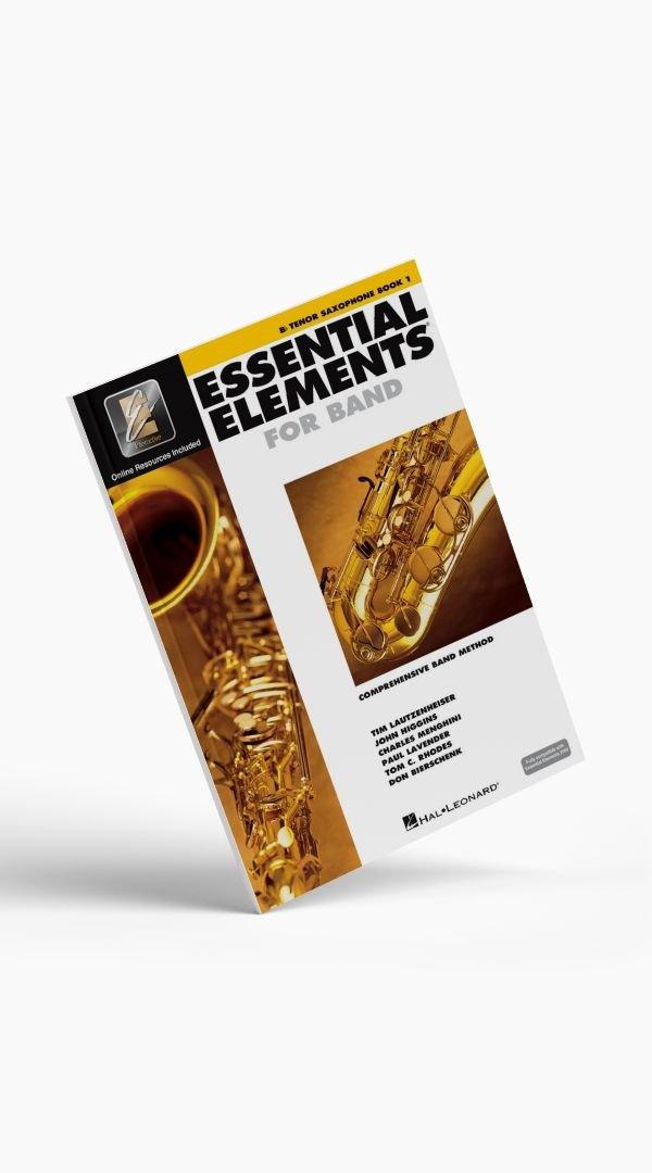 Essential Elements For Band Bb Tenor Saxophone Book 1 &amp; 2 - Sieffs Music