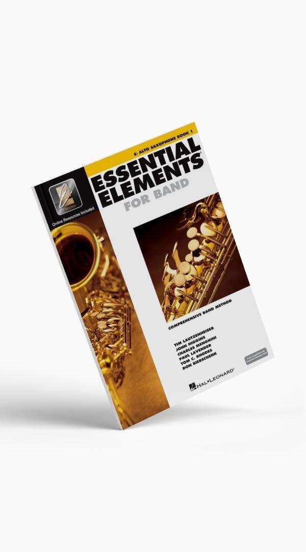 Essential Elements For Band Eb Alto Saxophone Book 1 &amp; 2 - Sieffs Music