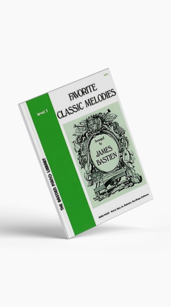 Favorite Classic Melodies Level 3 for Piano - Sieffs Music