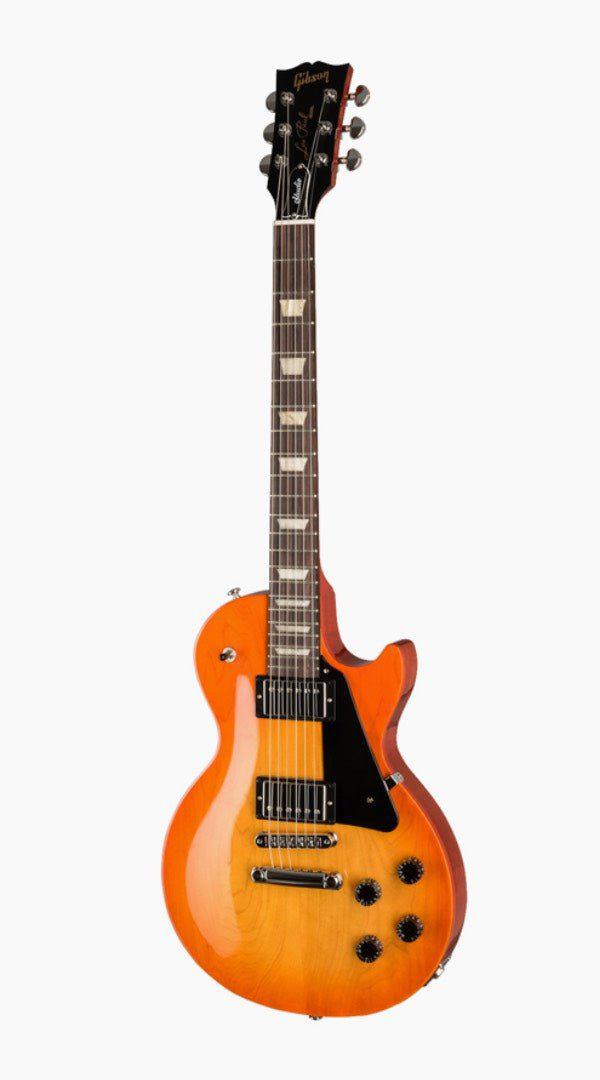 Orange Polished ombre Electric guitar. Gibson Les Paul Studio Electric Guitar- Tangerine Burst - Sieffs Music