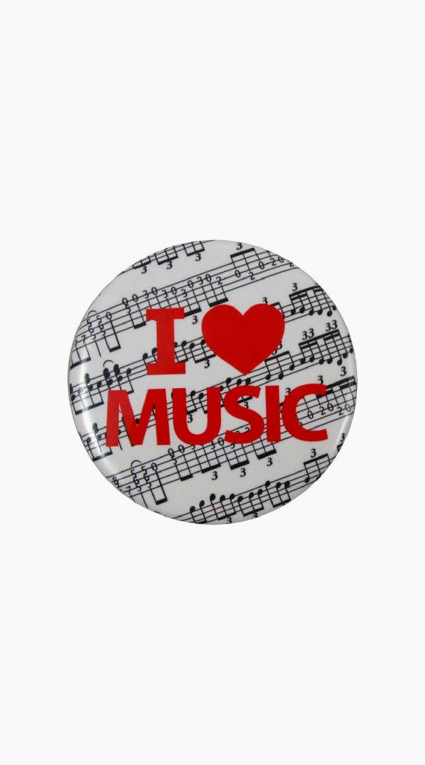 "I Love" Badges - Sieffs Music