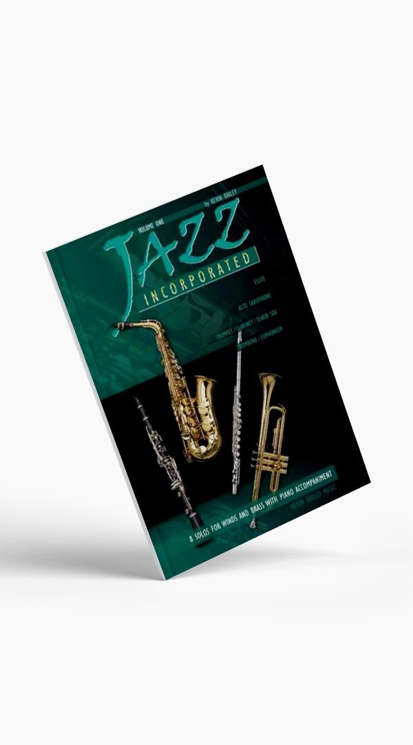 Jazz Incorporated Trumpet, Clarinet & Tenor Sax Book/CD Vol 1 & 2 - Sieffs Music