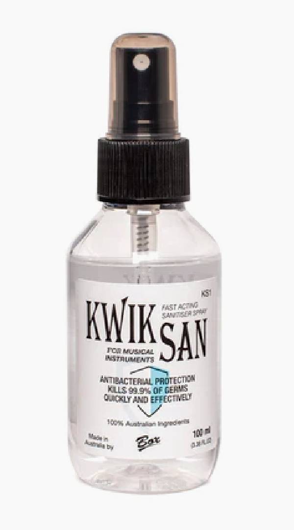 Kwik San KS1 Sanitiser Spray 100ml - Sieffs Music