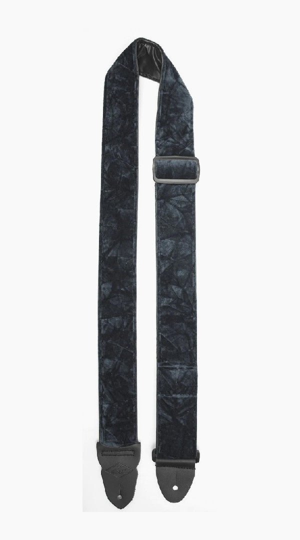LM 2" Crushed Velvet Guitar Strap - Sieffs Music