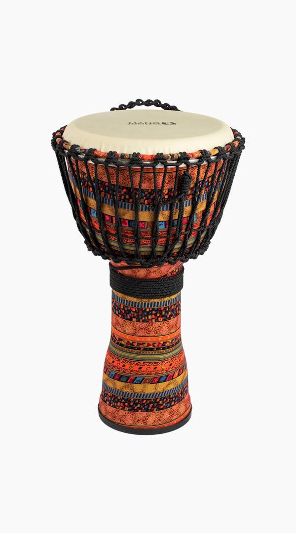 Mano Percussion 10 Inch Rope Tuned Djembe Serenity Finish - Sieffs Music