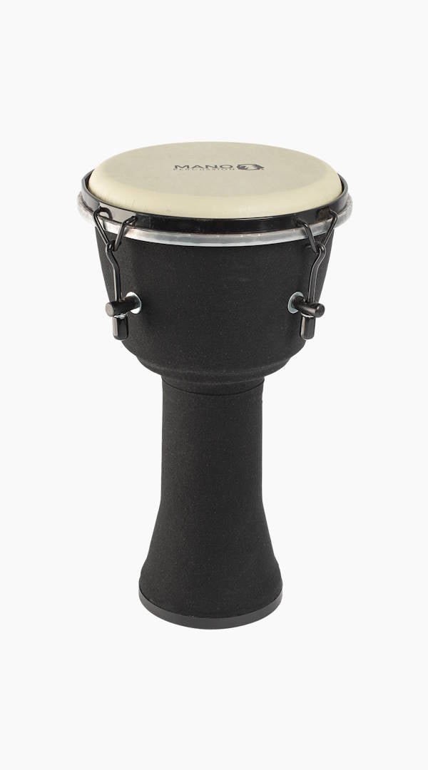Mano Percussion 8 Inch Tunable Djembe - Black Cloth - Sieffs Music