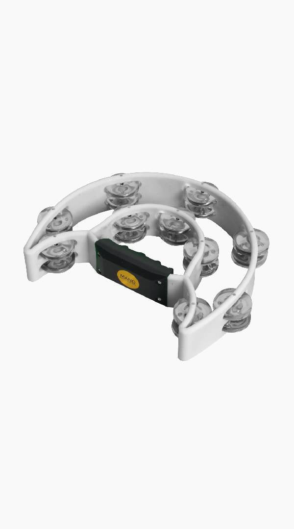 Mano Percussion 9"x 6" Double Half Moon Tambourine TMP13 - Sieffs Music