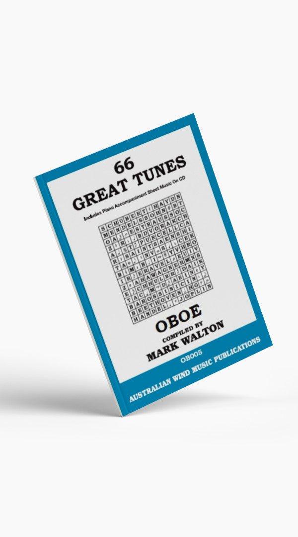 Mark Walton 66 Great Tunes Oboe Book/CD - Sieffs Music