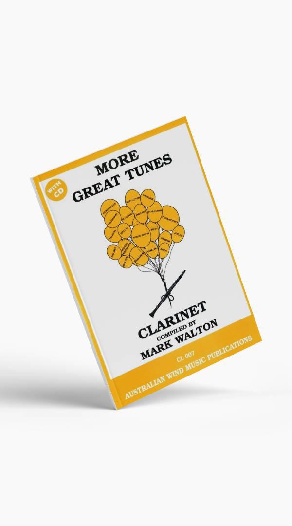 Mark Walton More Great Tunes Clarinet Bk/CD - Sieffs Music