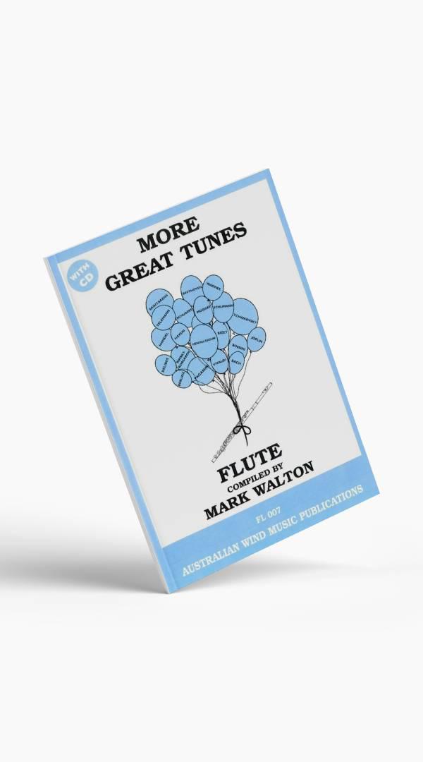 Mark Walton More Great Tunes Flute Bk/CD - Sieffs Music