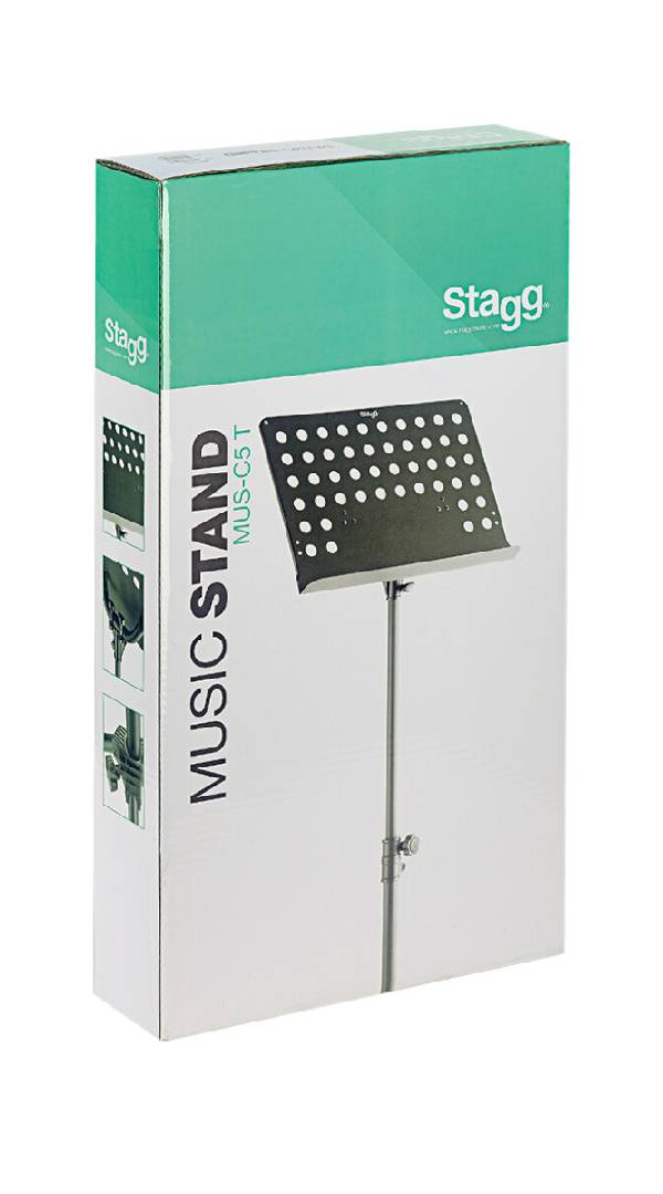 MUS-C5T stagg orchestral music stand - Sieffs Music