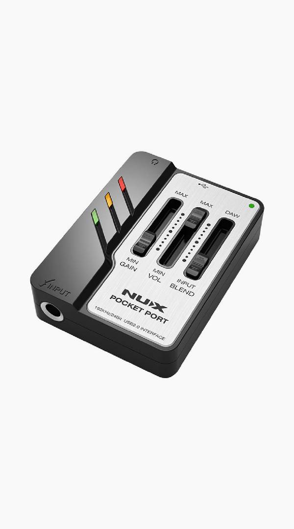 NU-X Pocket Port Guitar USB Audio Interface - Sieffs Music