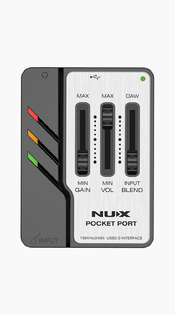 NU-X Pocket Port Guitar USB Audio Interface - Sieffs Music