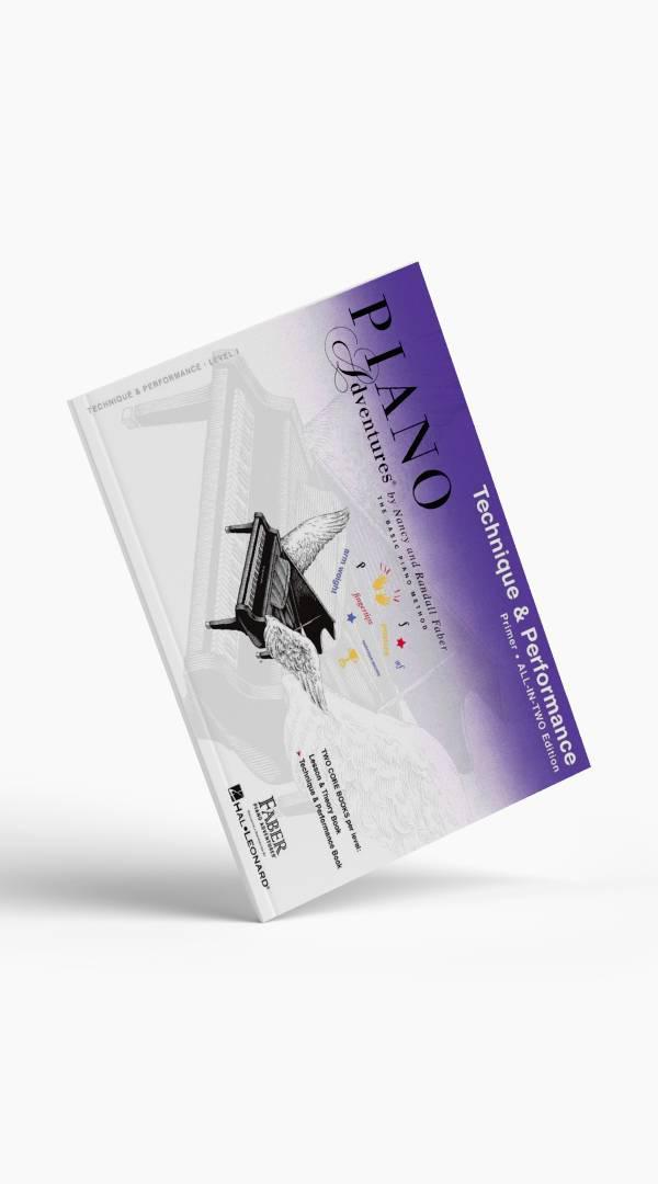 Piano Adventures Series All-In-Two Technique &amp; Performance - Sieffs Music
