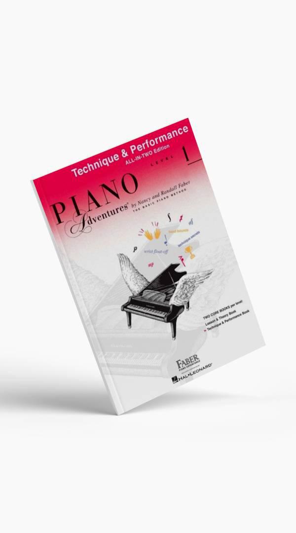 Piano Adventures Series All-In-Two Technique &amp; Performance - Sieffs Music
