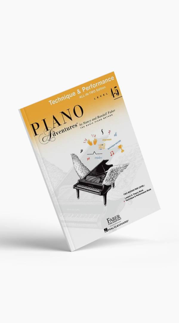 Piano Adventures Series All-In-Two Technique &amp; Performance - Sieffs Music