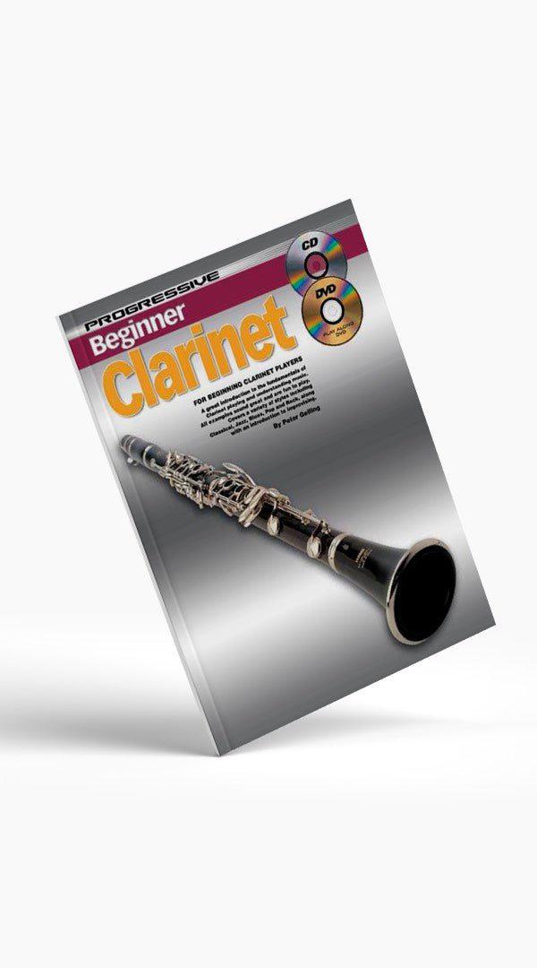 Progressive Beginner Clarinet Book/DVD - Sieffs Music