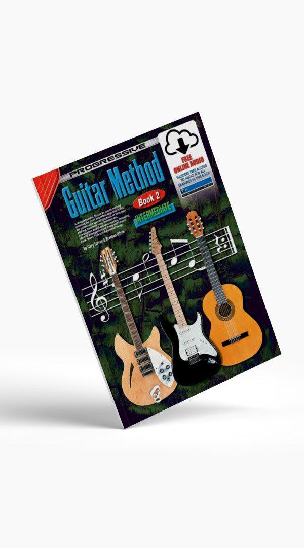 Progressive Guitar Method INTERMEDIATE BOOK 2 Edition Book/Online Video & Audio - Sieffs Music
