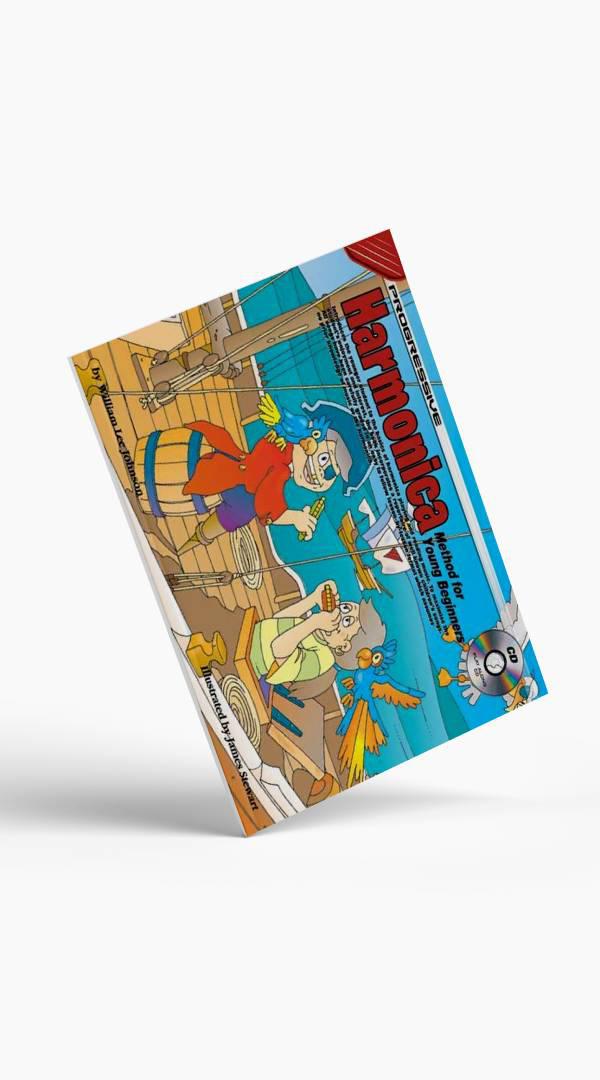 Progressive Harmonica for Young Beginners Book/CD - Sieffs Music