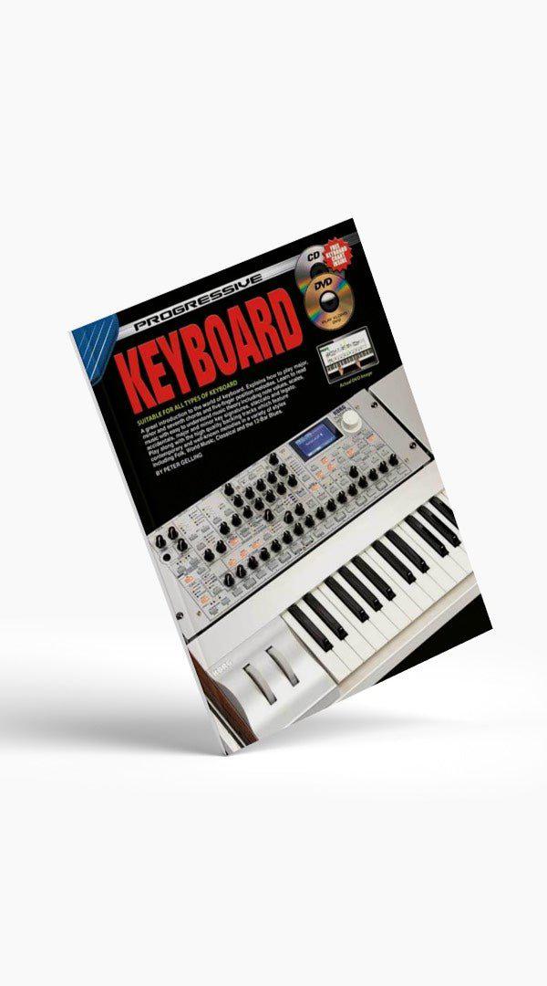 Progressive Keyboard Book/CD/DVD - Sieffs Music