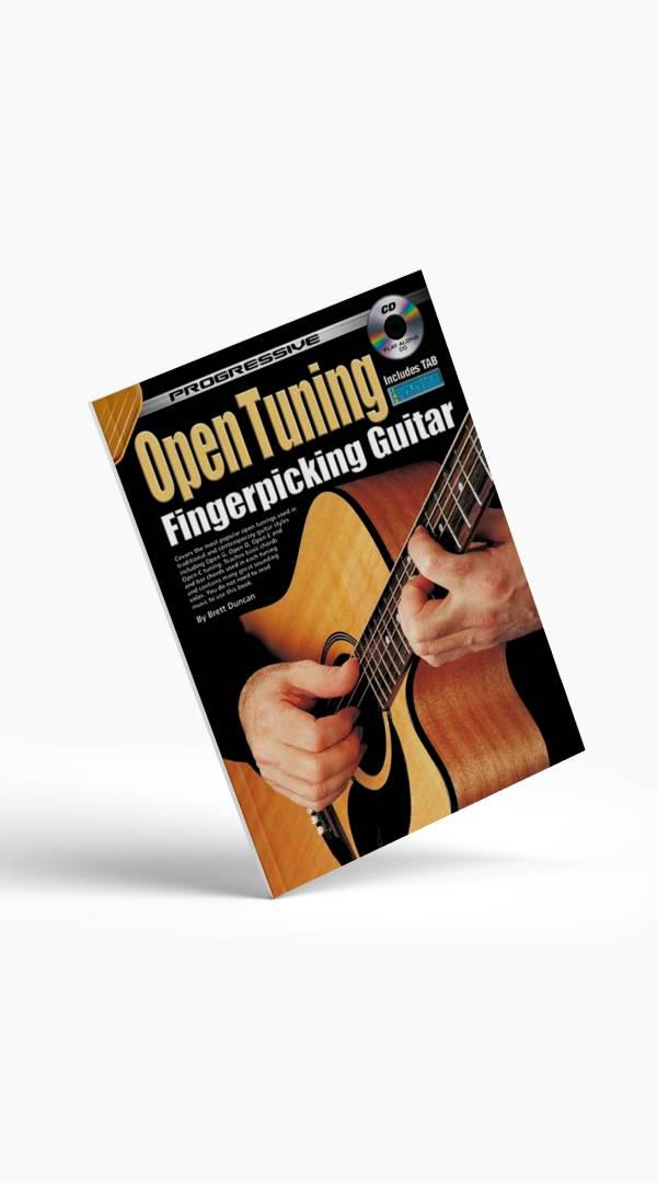 Progressive Open Tuning Fingerpicking Guitar Book/CD - Sieffs Music