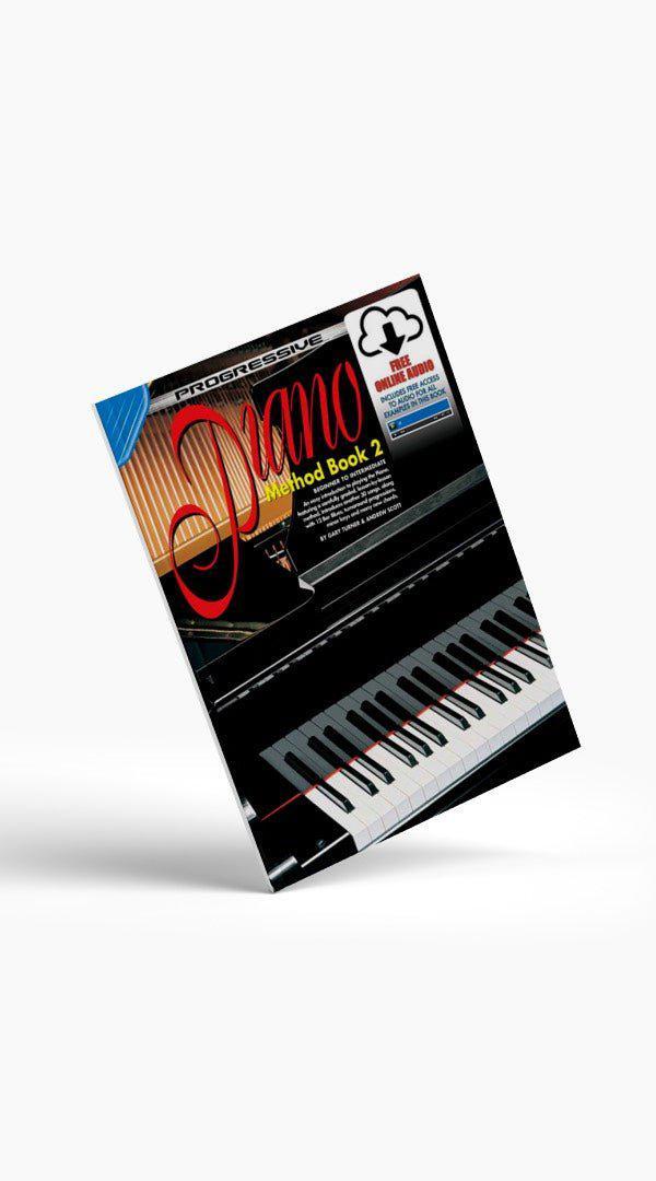 Progressive Piano Method Book 2 Book/Online Video &amp; Audio - Sieffs Music