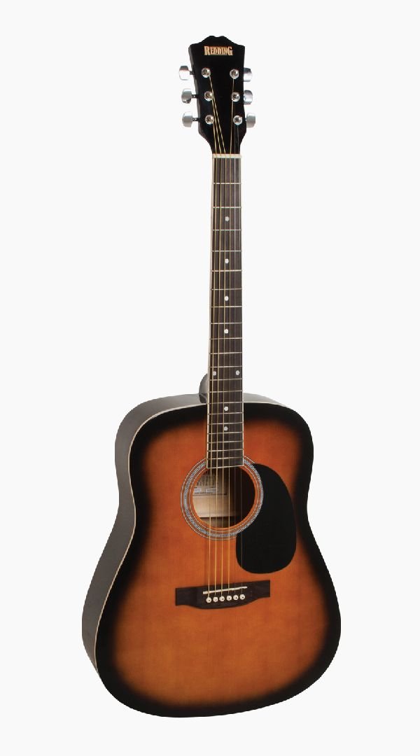 Redding 4/4 Steel String Dreadnought Tobacco Sunburst - Sieffs Music