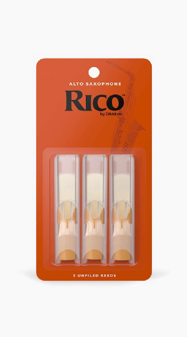 Rico Alto Saxophone Reeds 3 Pack - Sieffs Music