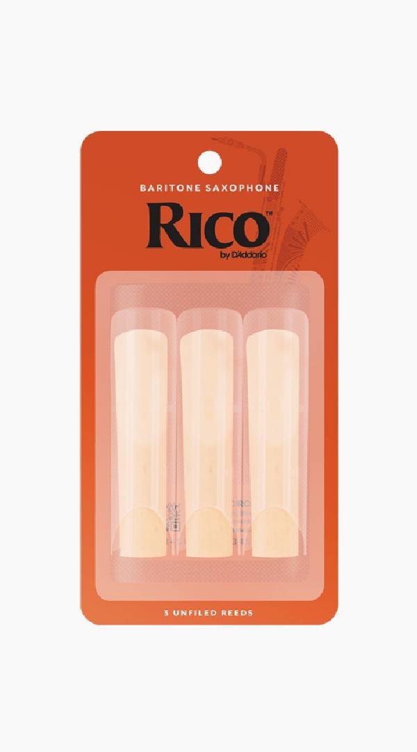 Rico Baritone Saxophone Reeds 3 Pack - Sieffs Music