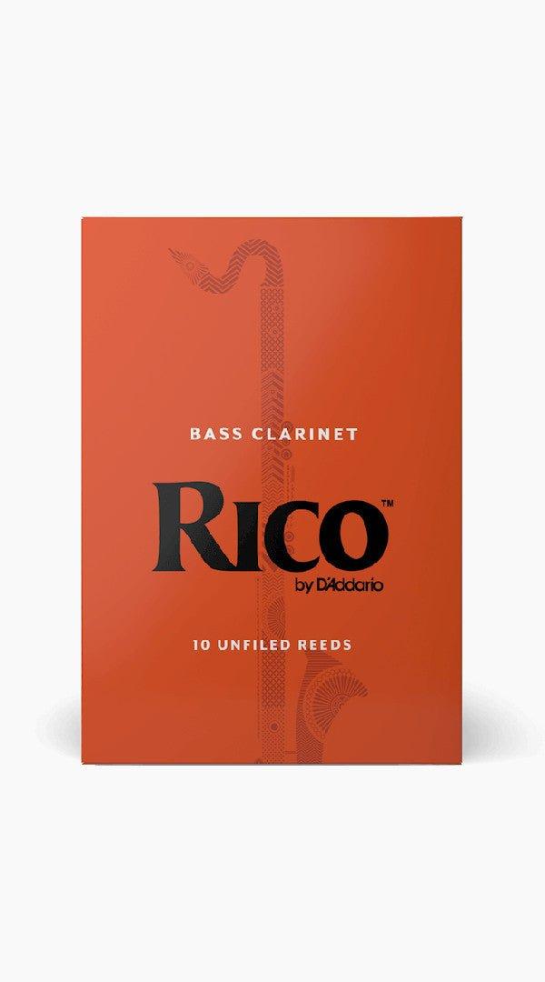 Rico Bb Bass Clarinet Reeds 10 Pack - Sieffs Music