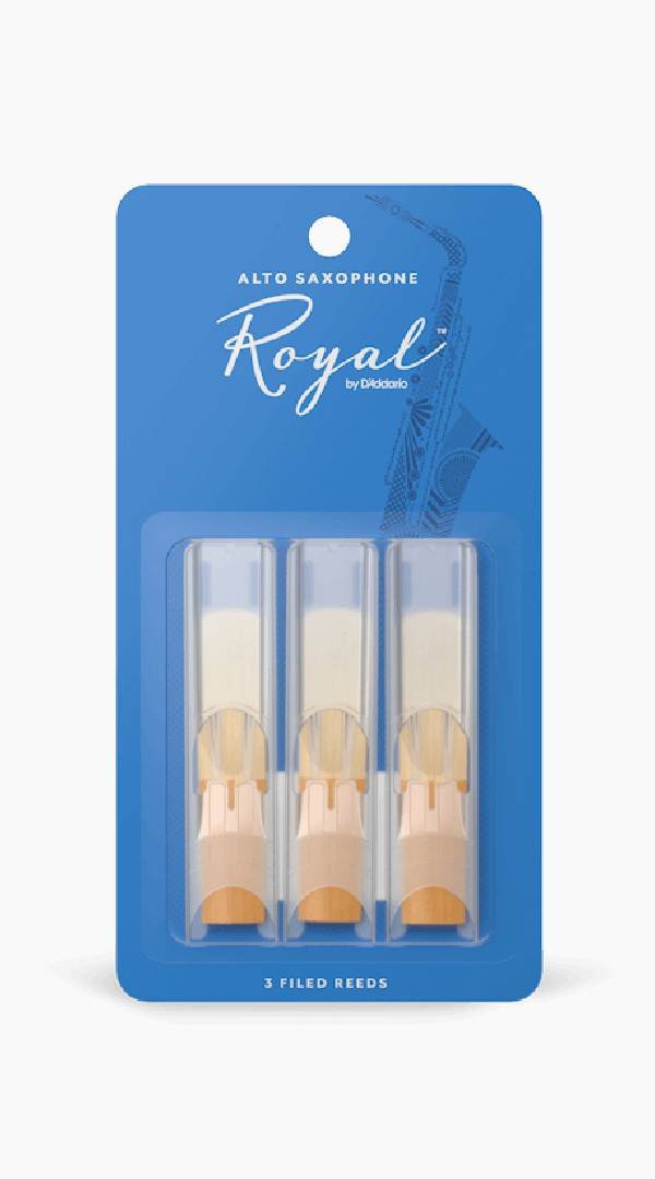 Rico Royal Alto Saxophone Reeds 3 Pack - Sieffs Music