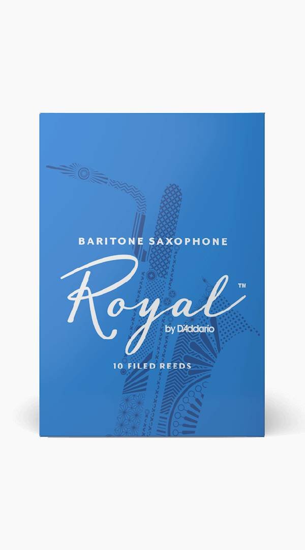Rico Royal Baritone Saxophone Reeds 10 Pack - Sieffs Music