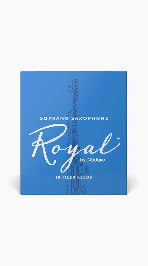Rico Royal Soprano Saxophone Reeds 10 Pack - Sieffs Music