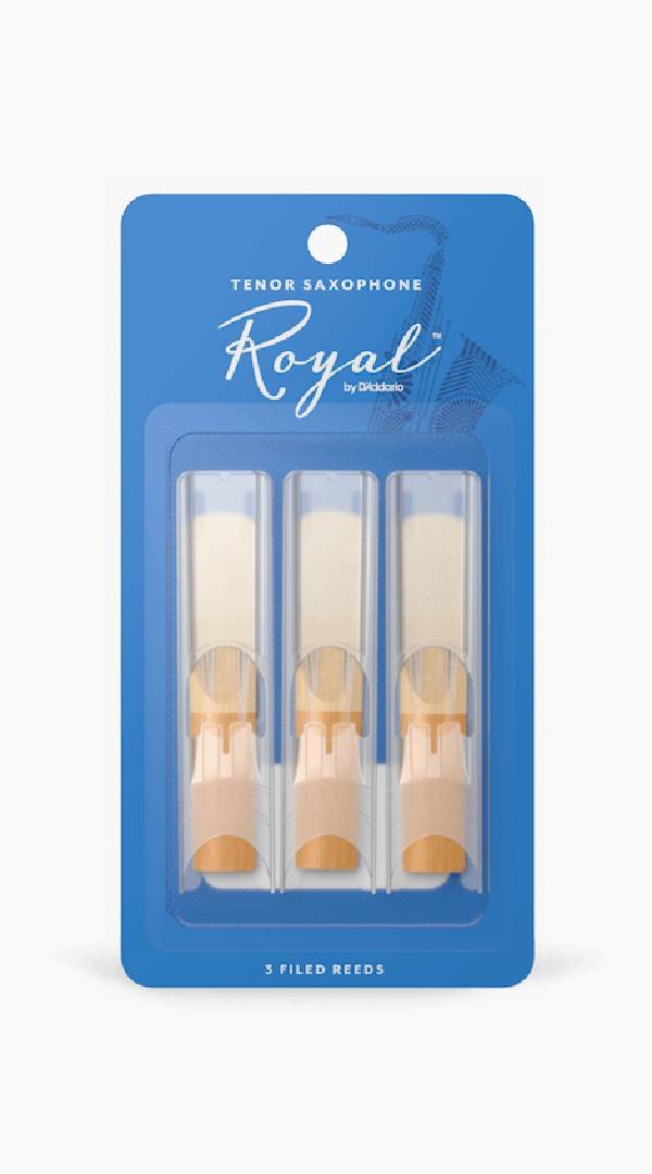 Rico Royal Tenor Saxophone Reeds 3 Pack - Sieffs Music