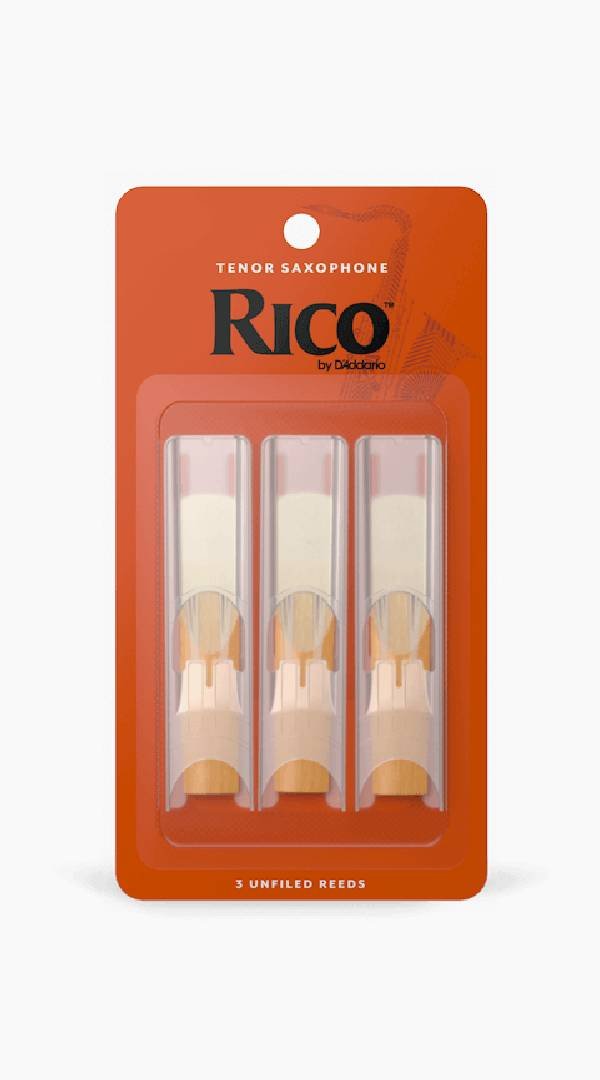 Rico Tenor Saxophone Reeds 3 Pack - Sieffs Music