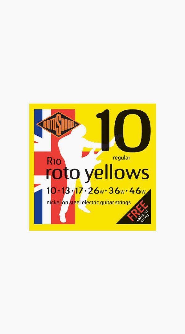 Rotosound Nickel Wound Electric Strings - 10 Regular - Sieffs Music